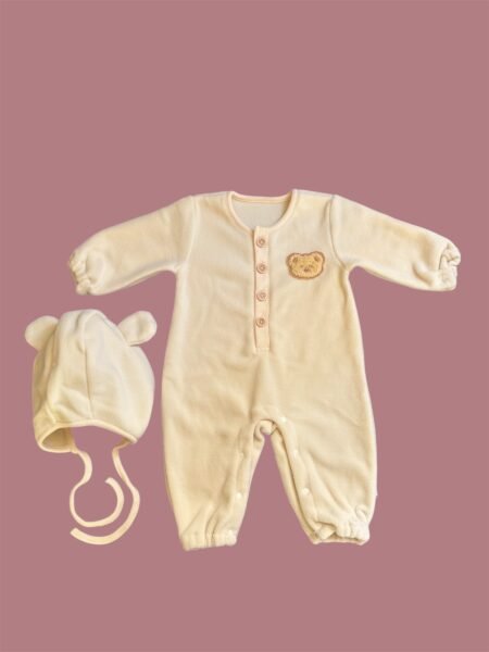 Warm Bear-Ear Baby Set